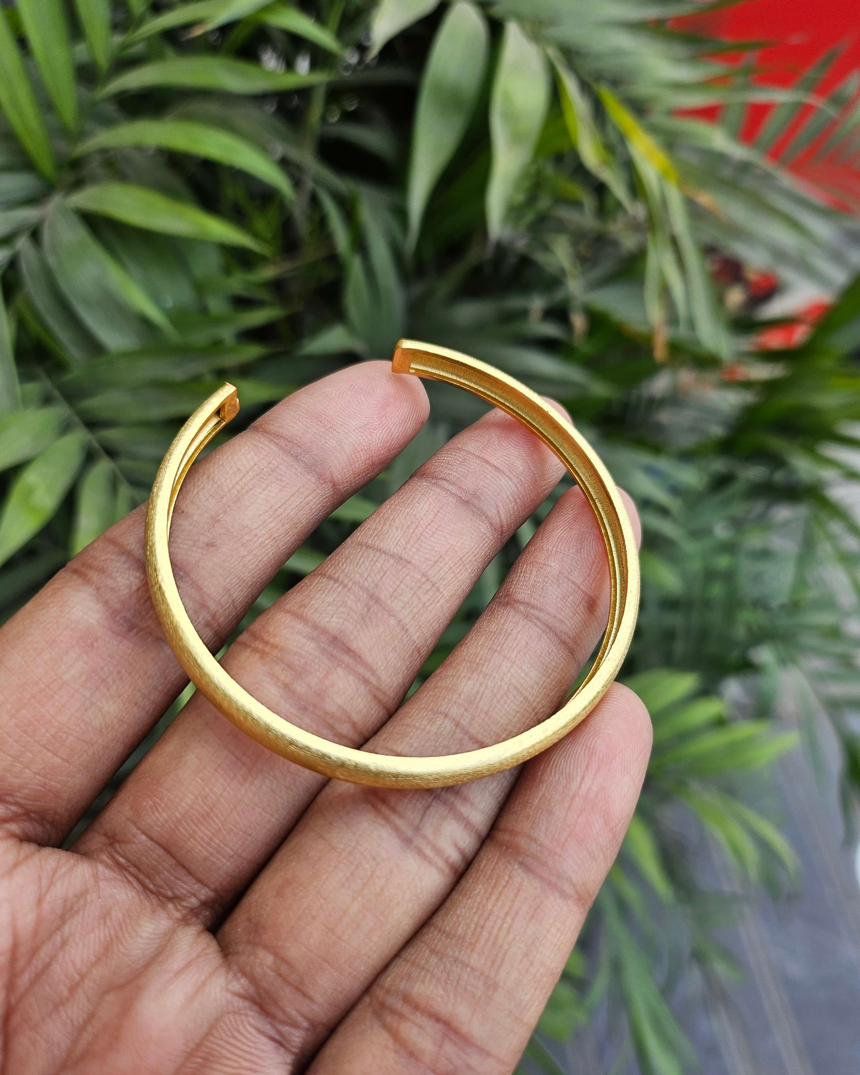 Flat Minimal Band bangle