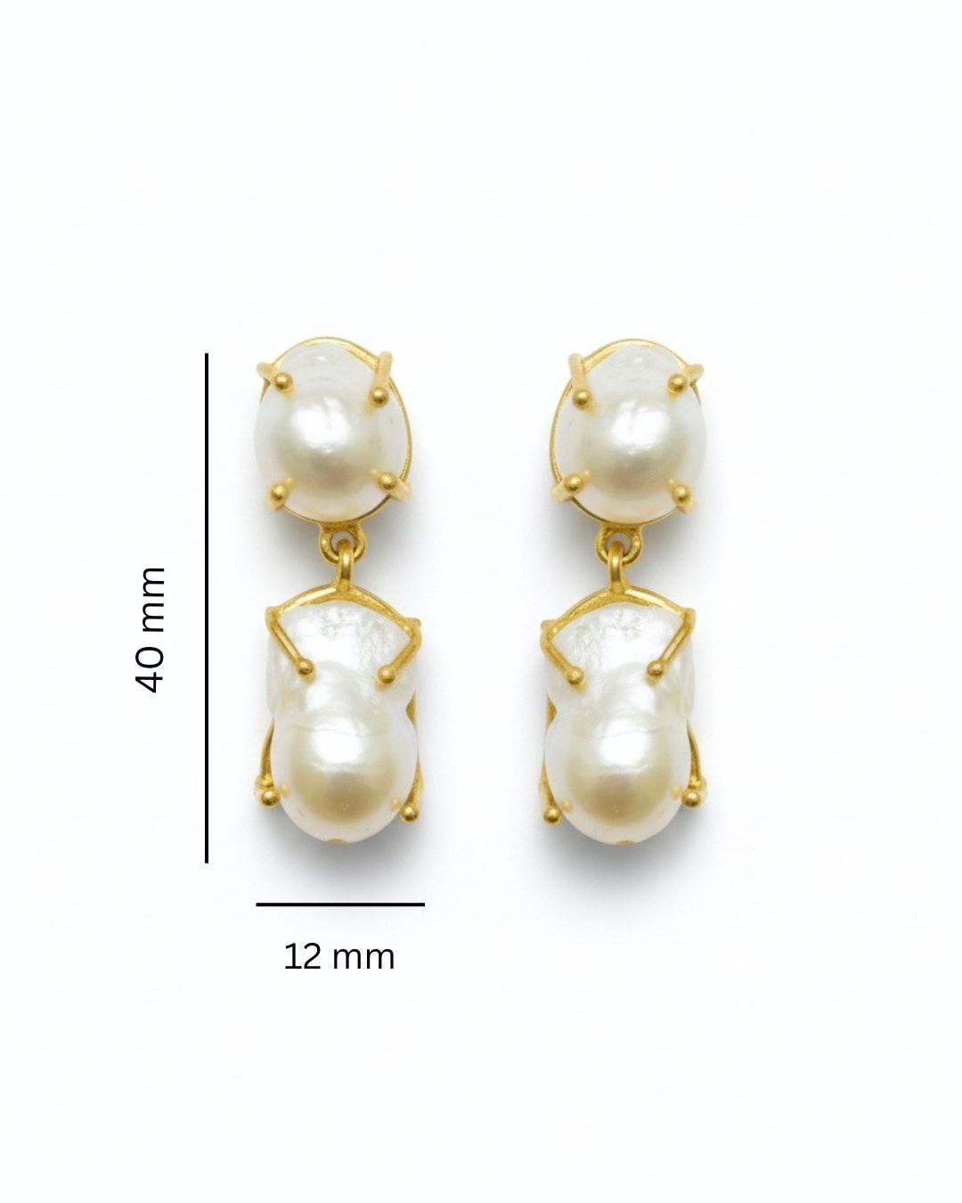 Amaara Pearl Drops Earring