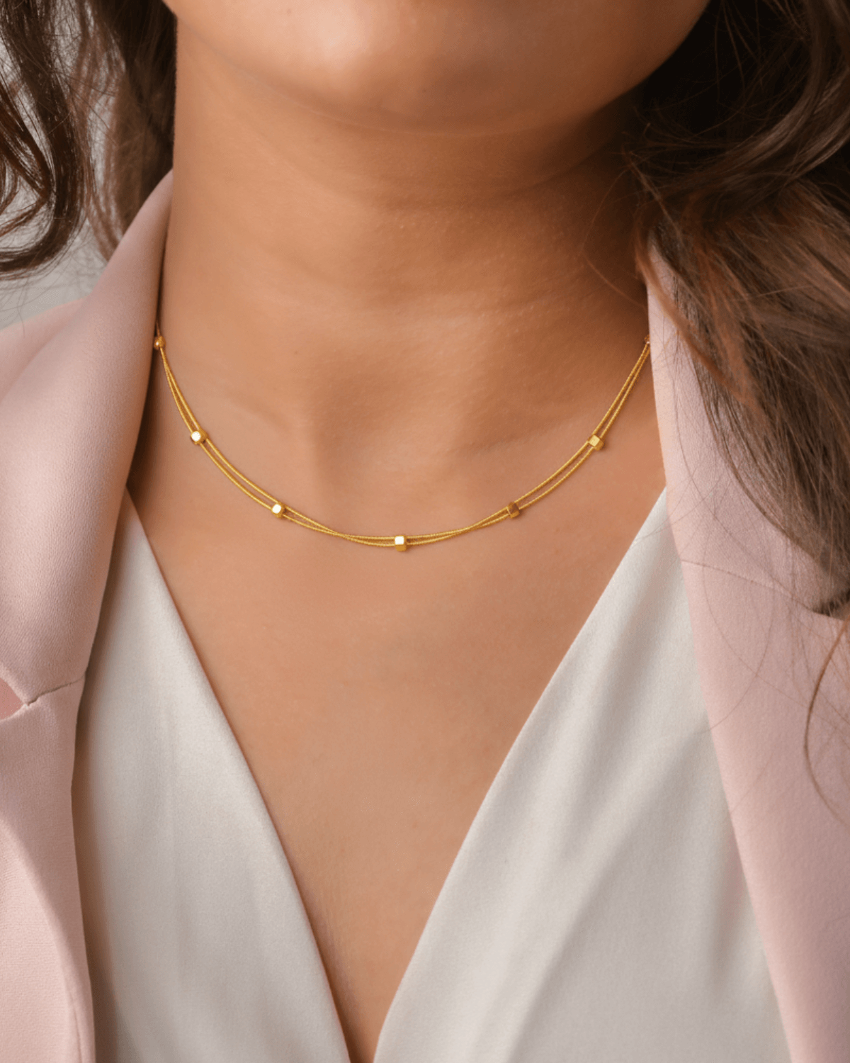 2 Line Layered Necklace