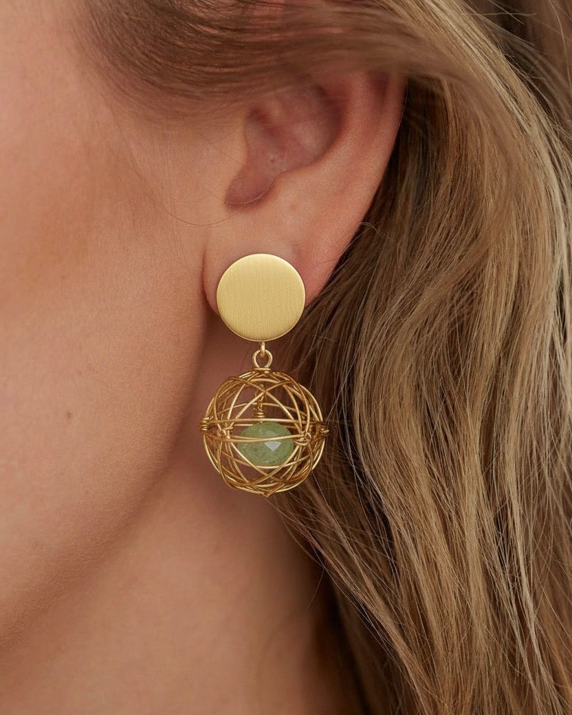 Jiva Sphere Earrings