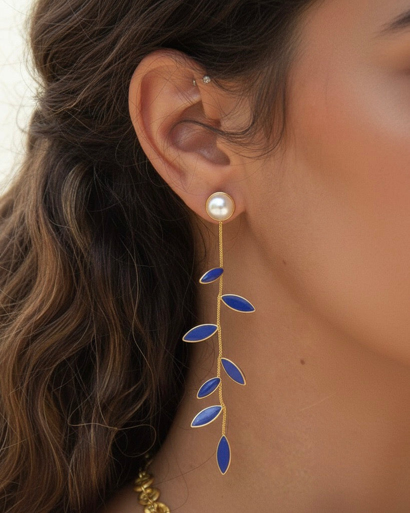 Leaf Danglers Earrings