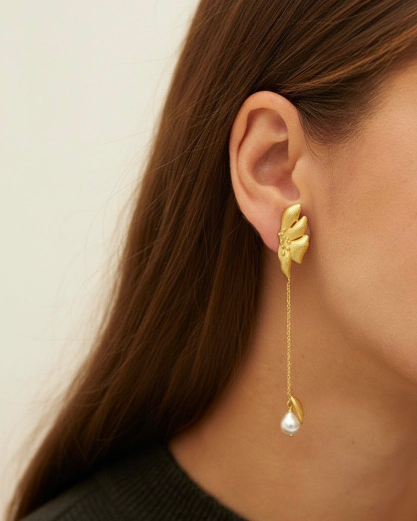 Raaya Pearl Drop Earrings