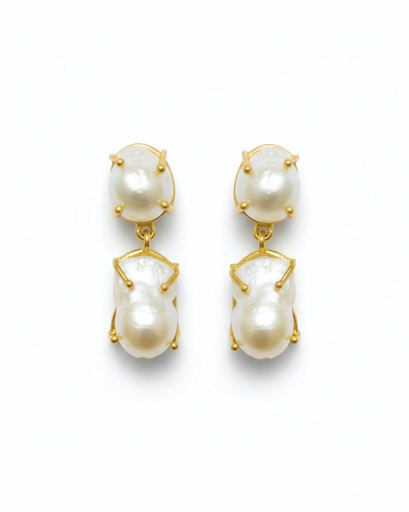 Amaara Pearl Drops Earring
