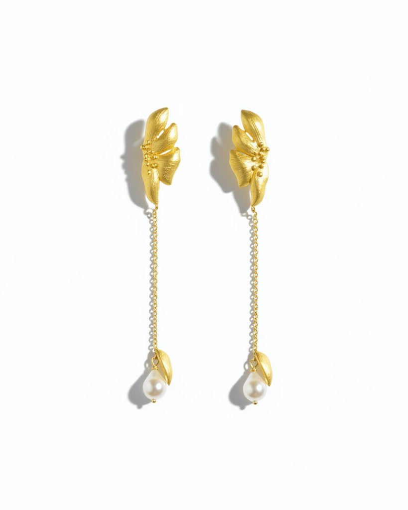 Raaya Pearl Drop Earrings
