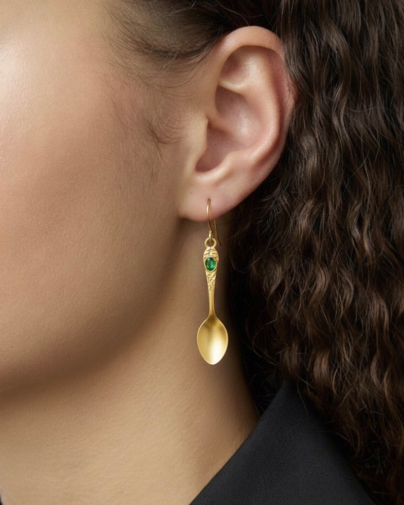 Spoon and Fork Earring
