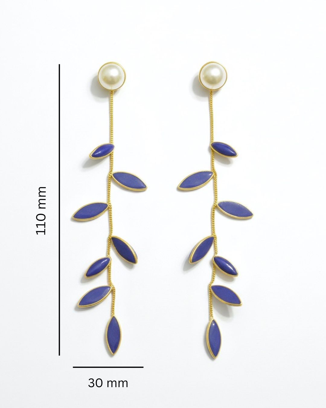 Leaf Danglers Earrings