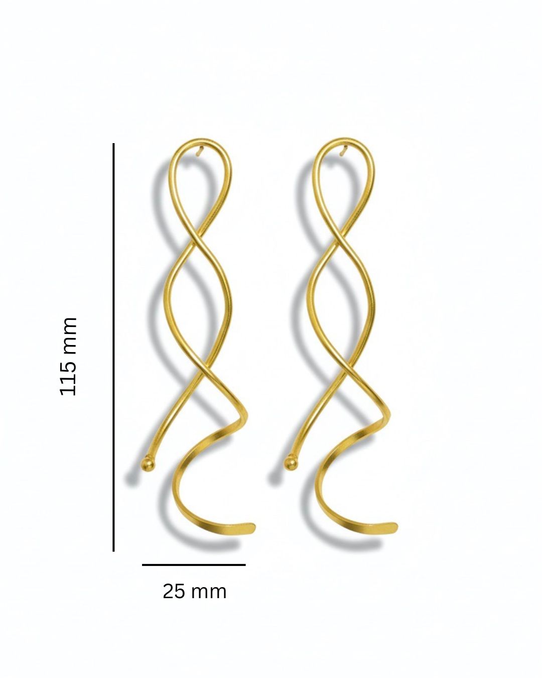 Taraavi Spiral Hoops