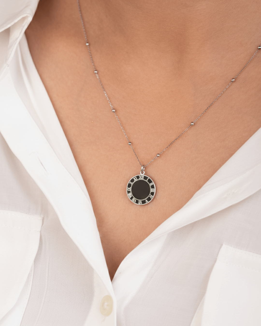 Roman Round Necklace