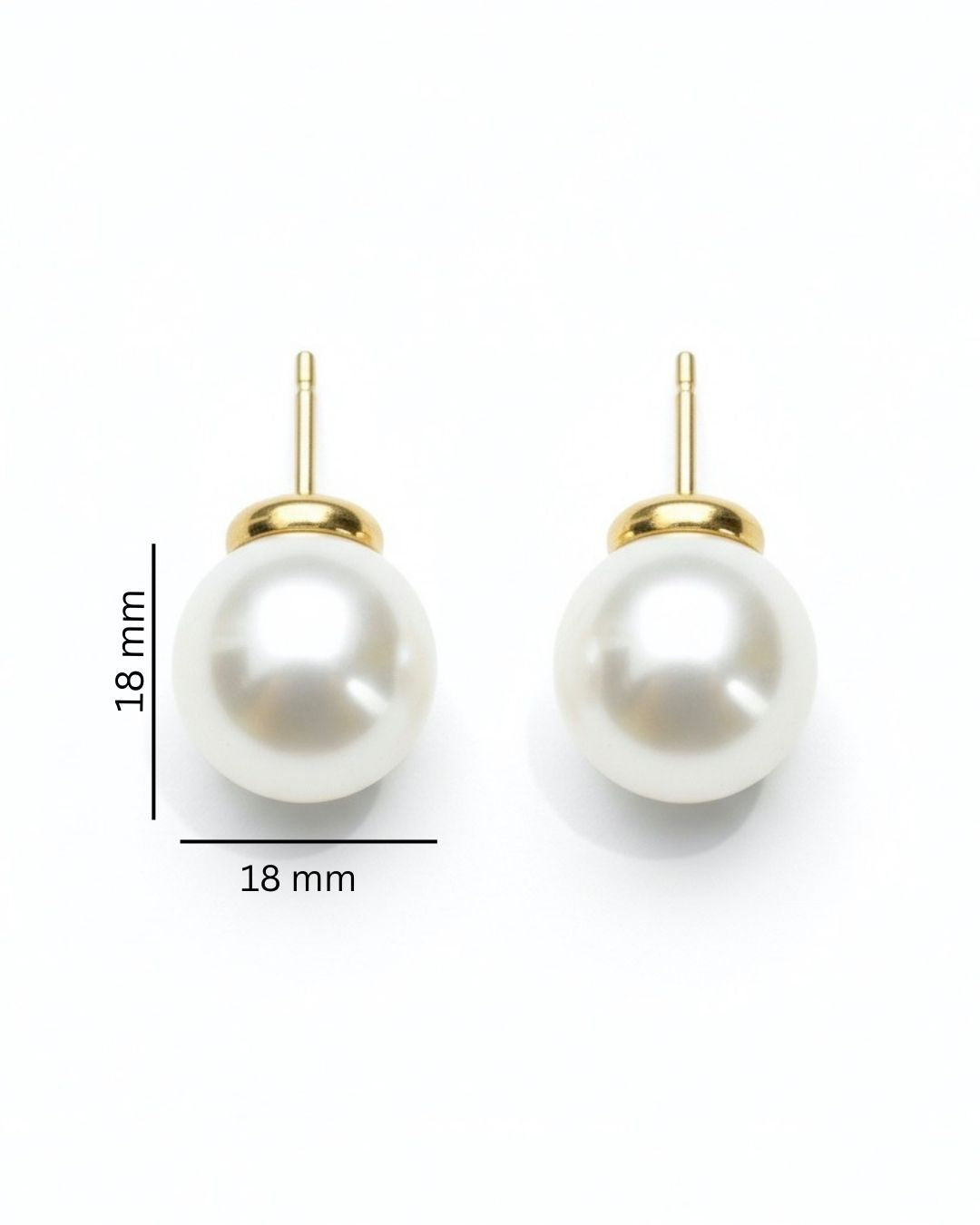 Inaaya Pearl Studs