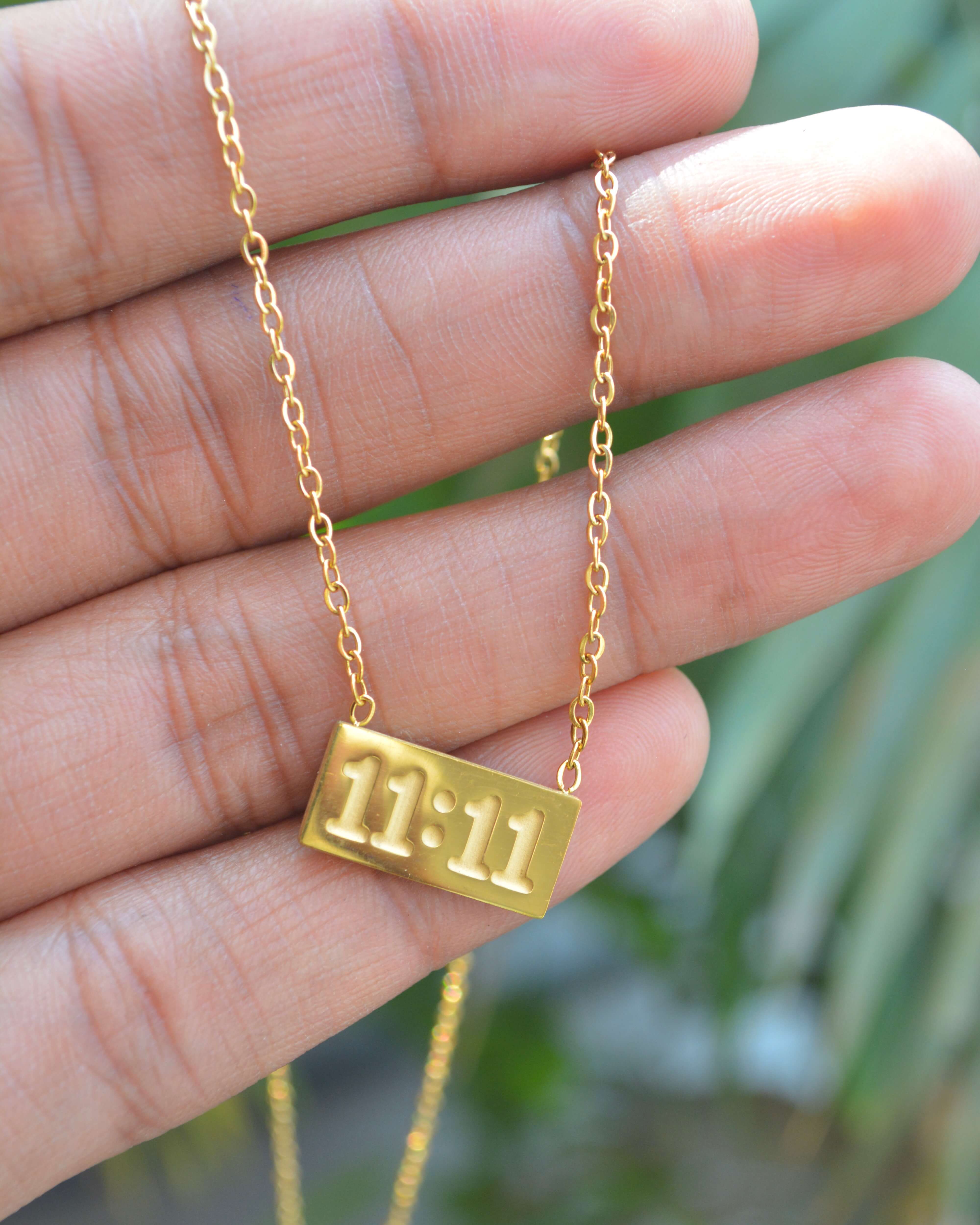 11:11 Manifest Necklace