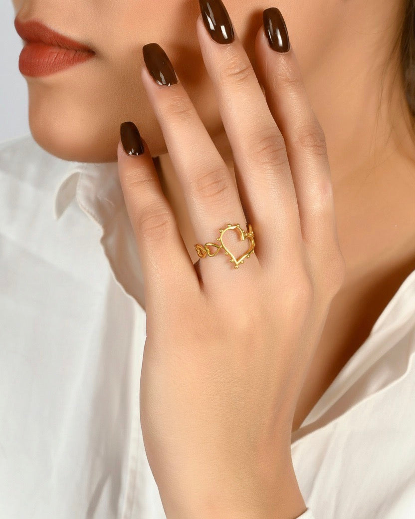Amore Heart Ring