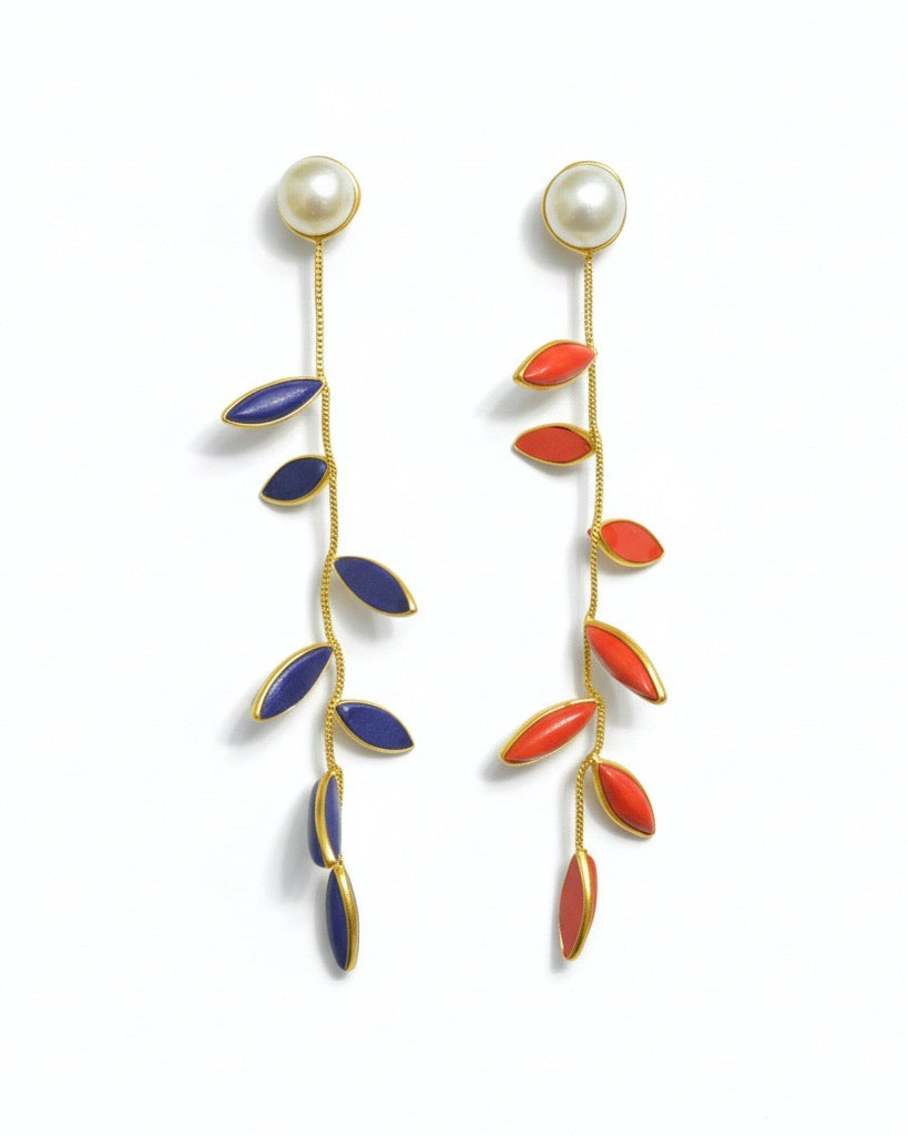 Leaf Danglers Earrings