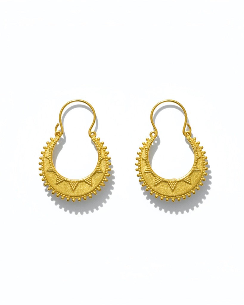 Surya Golden Hoops