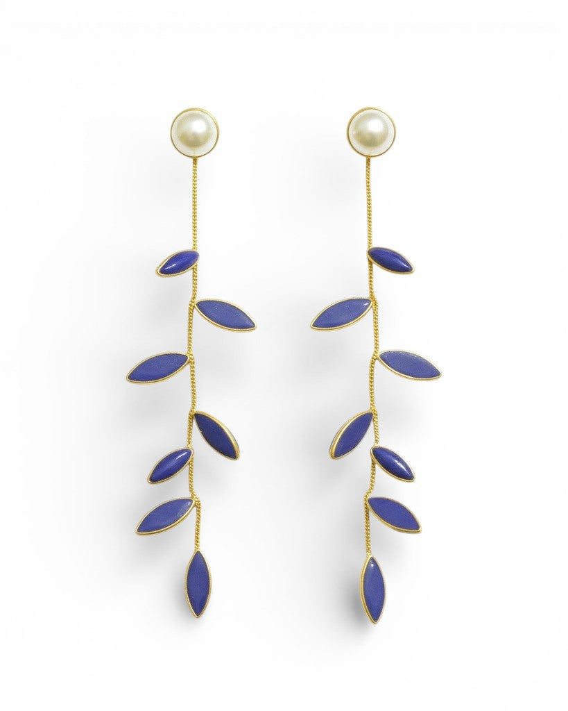 Leaf Danglers Earrings
