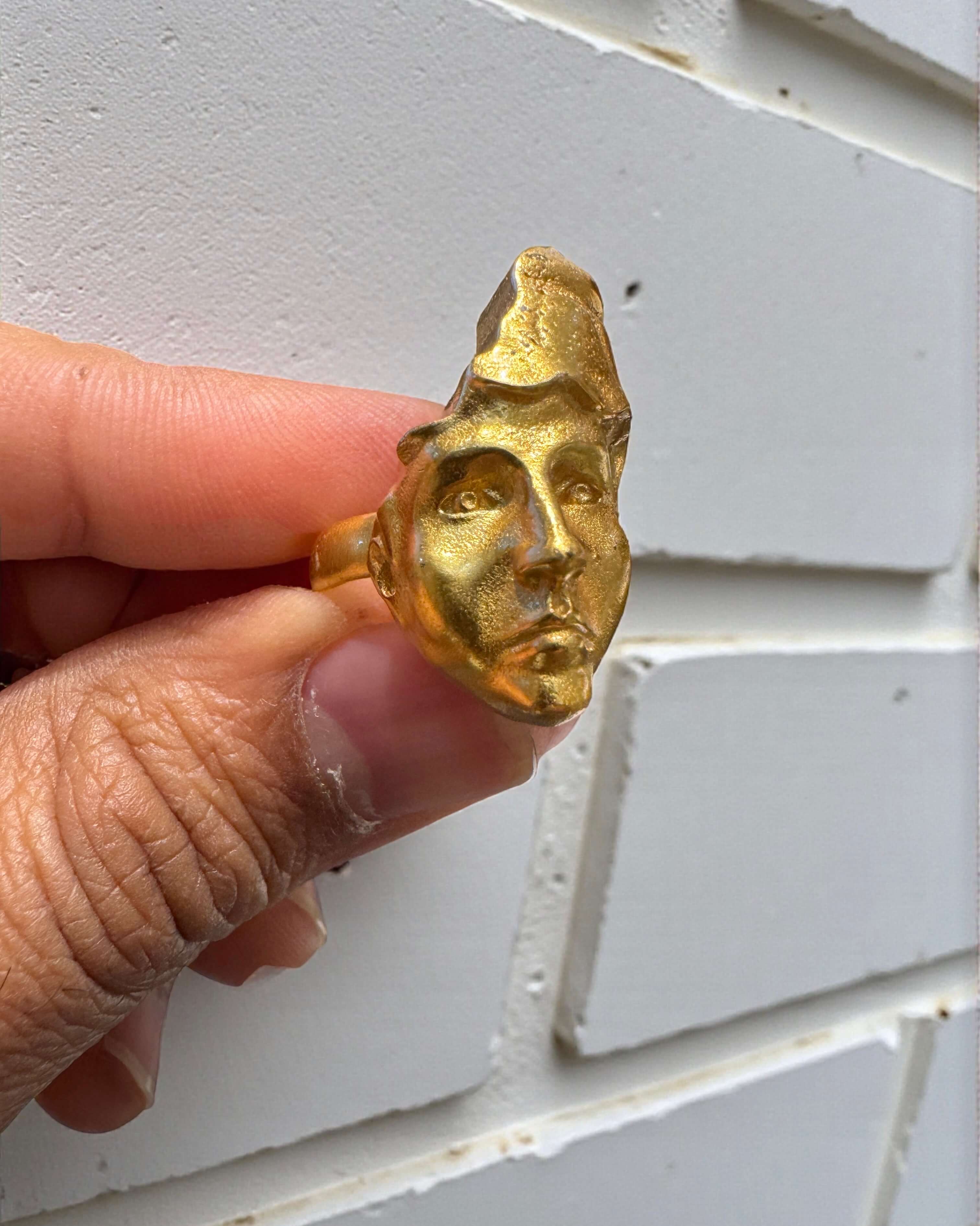 Face Art Ring